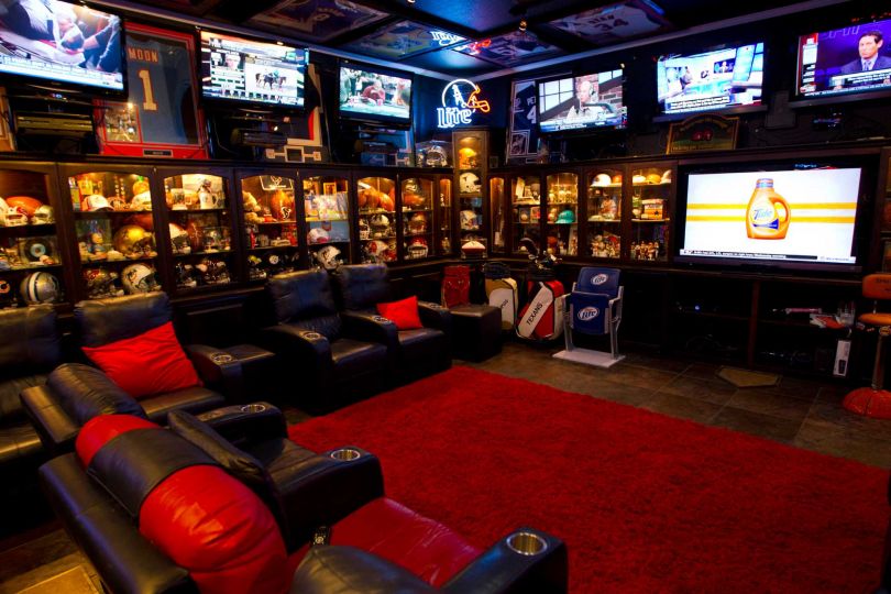 mancave home theater